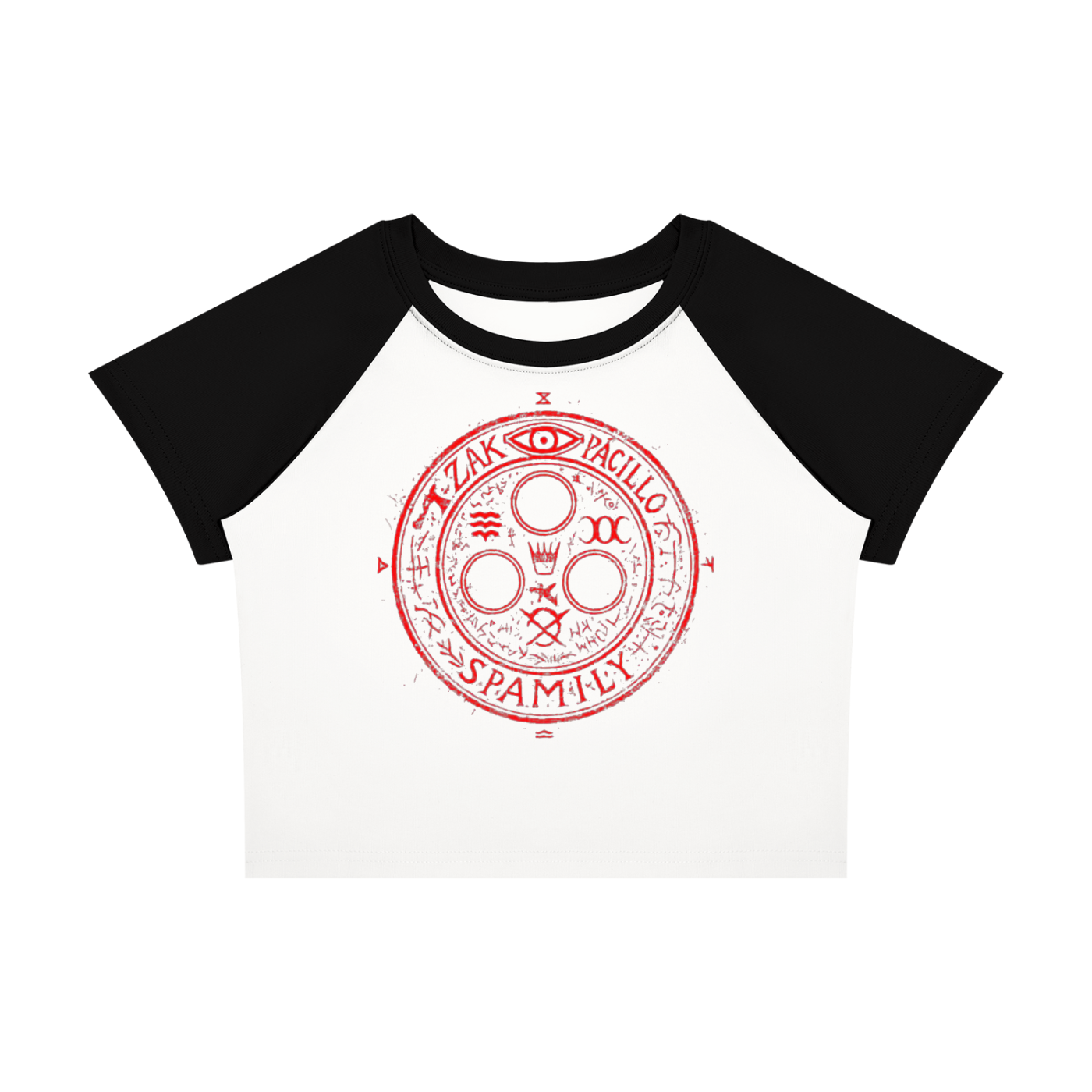 Halo Of The Spam Women's Baby Crop T-Shirt