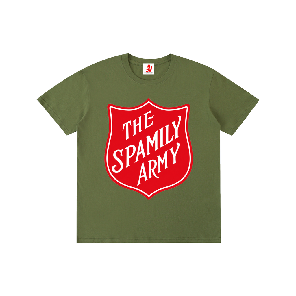 Spamily Army Pure Cotton Unisex T-Shirt