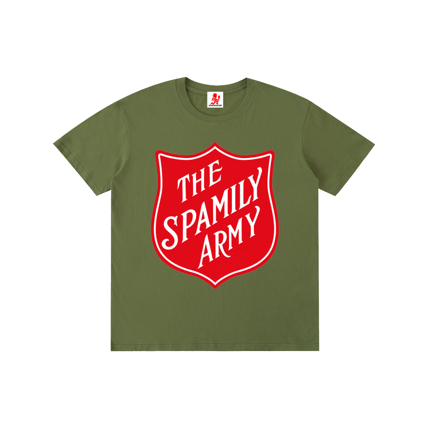 Spamily Army Pure Cotton Unisex T-Shirt