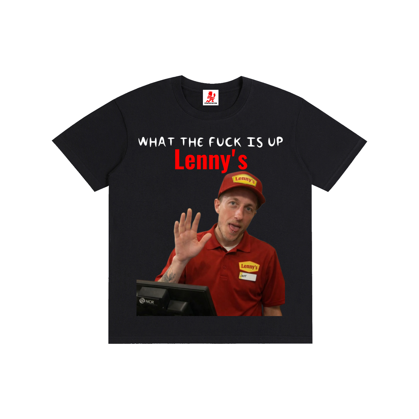 WTF IS UP LENNY'S Pure Cotton Unisex T-Shirt