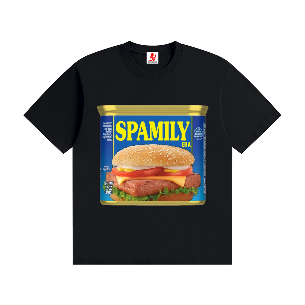 Spamily Can Unisex Seamless Cotton T-Shirt