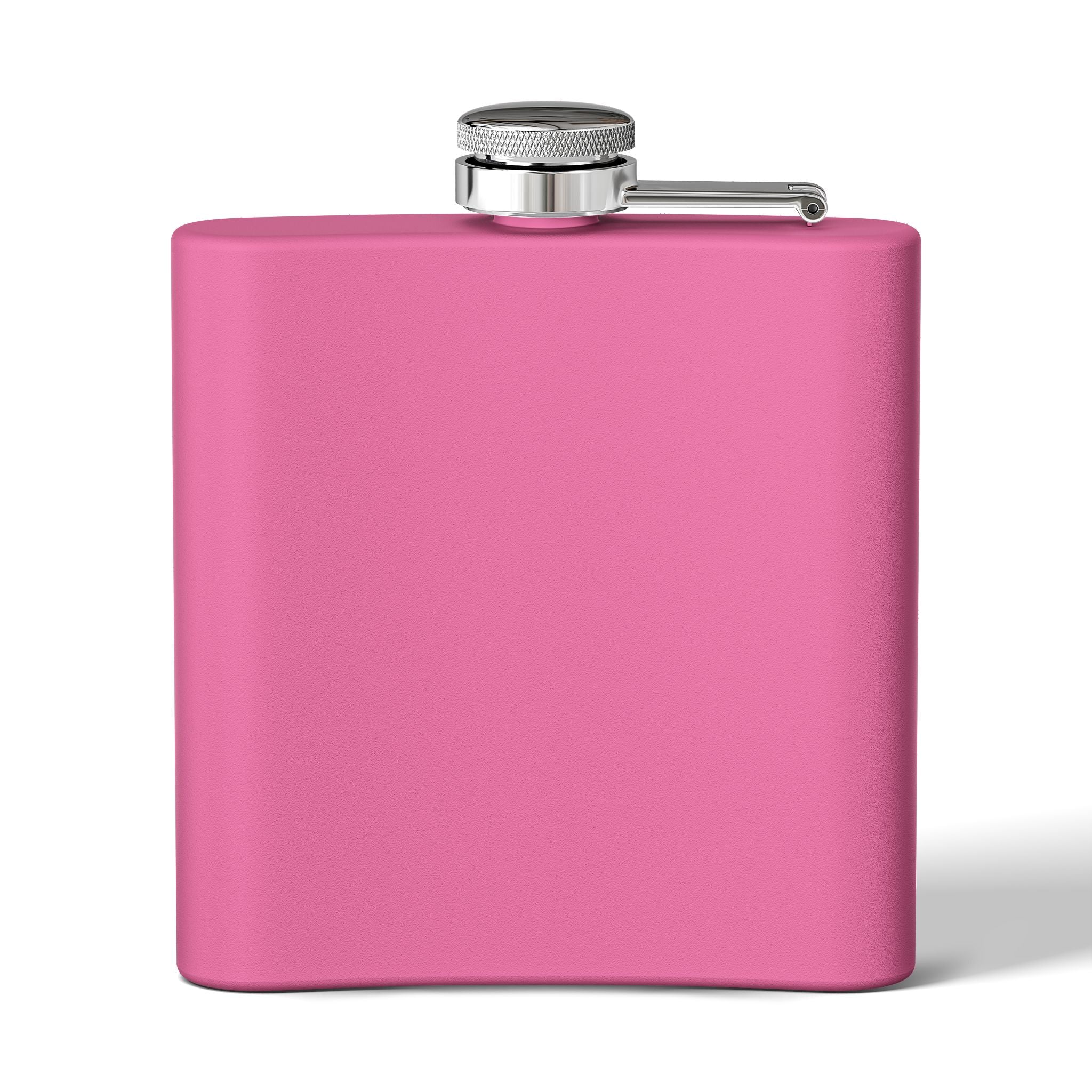 Flask — 'Spamily Records' 6oz Stainless Steel Hip Flask