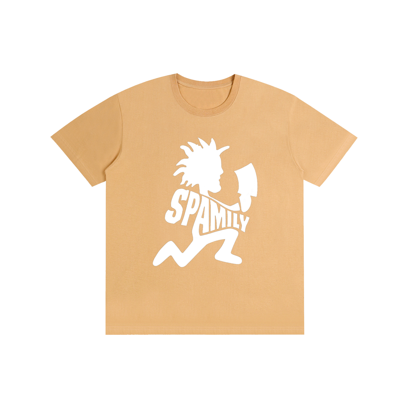 White Spam Man Pure Cotton Unisex T-Shirt