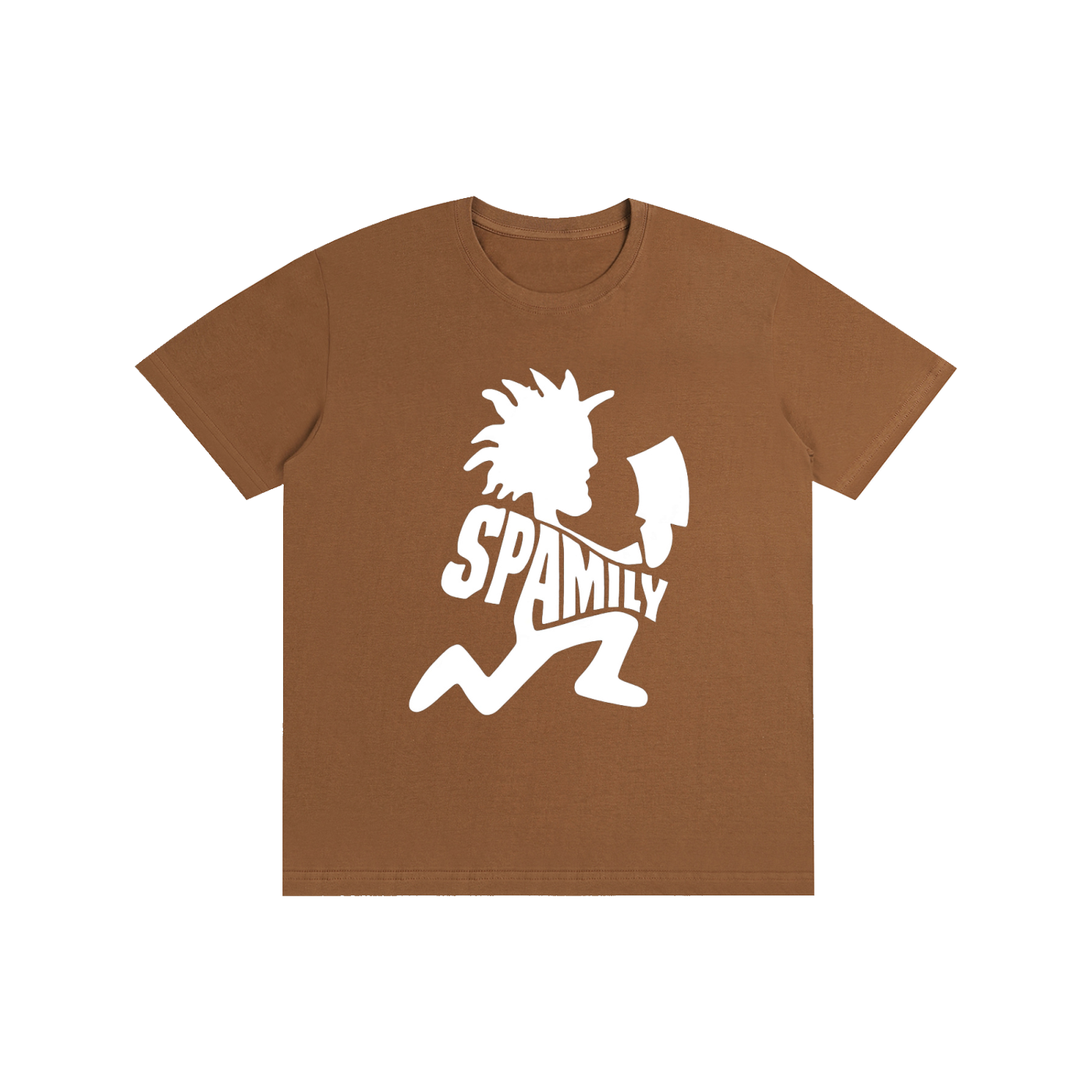 White Spam Man Pure Cotton Unisex T-Shirt