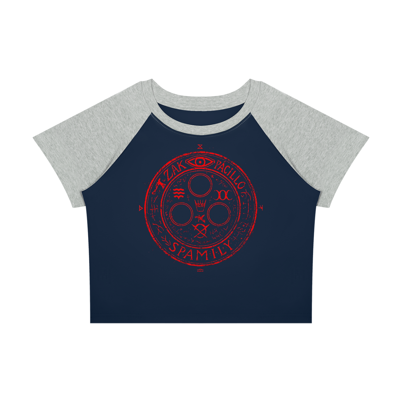 Halo Of The Spam Women's Baby Crop T-Shirt