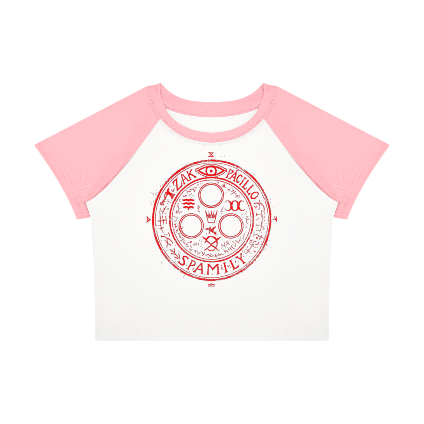 Halo Of The Spam Women's Baby Crop T-Shirt