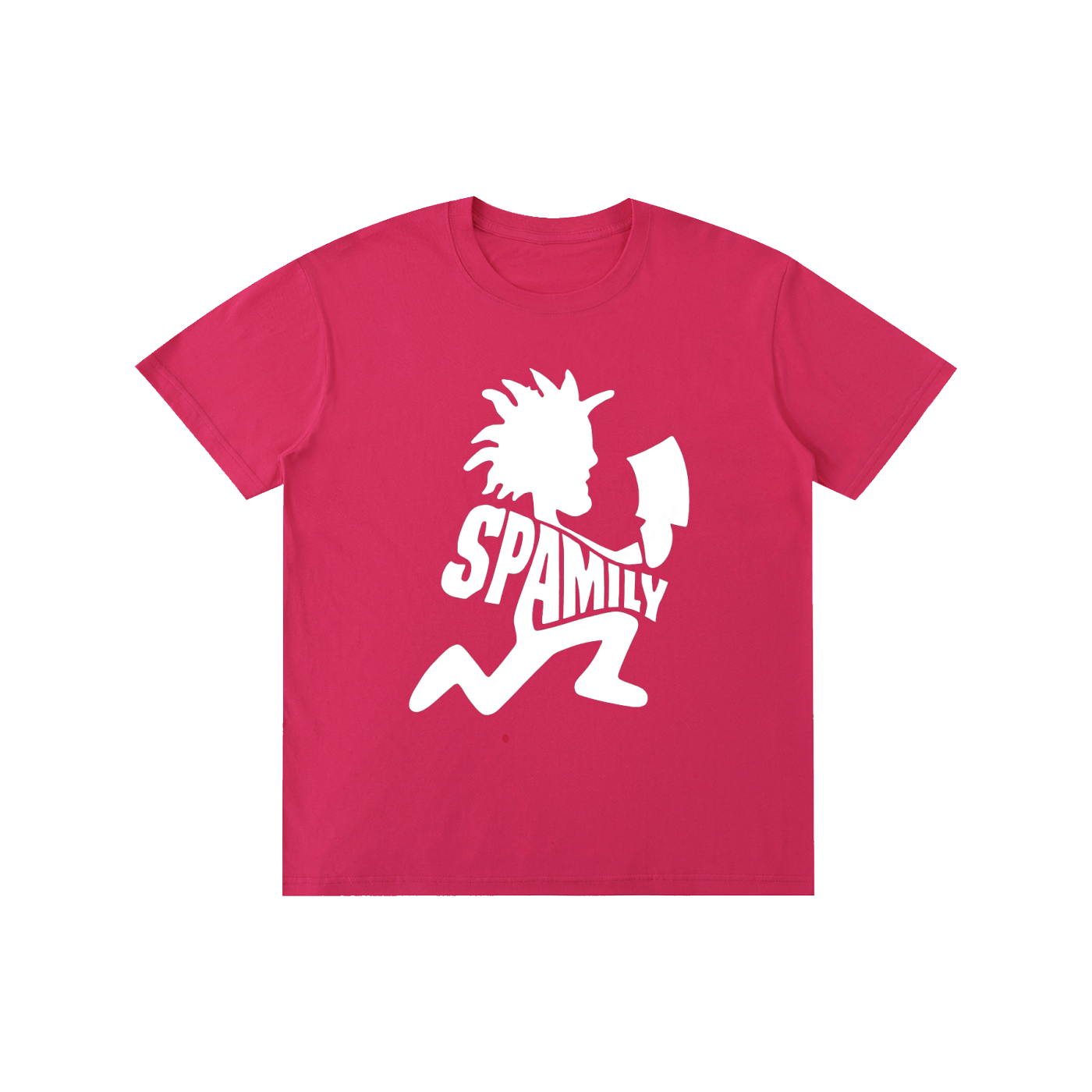 White Spam Man Pure Cotton Unisex T-Shirt
