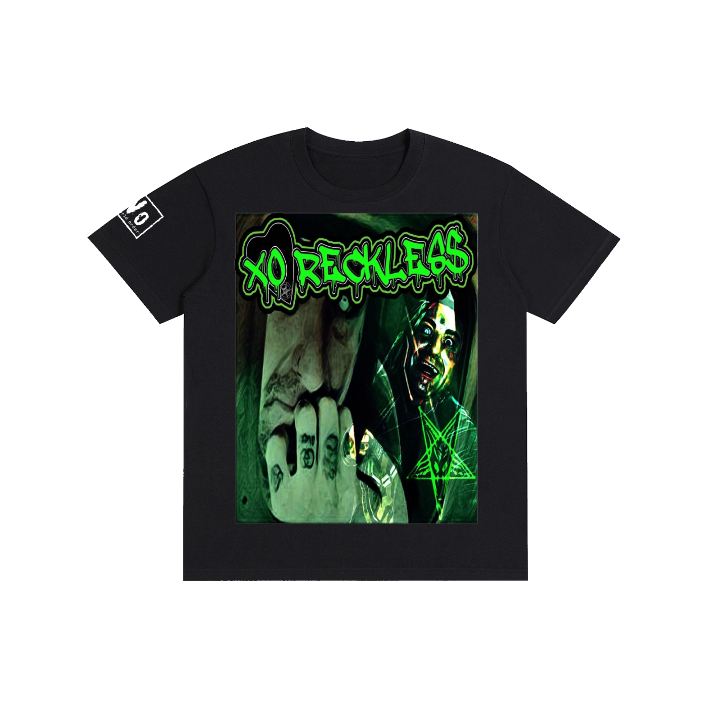 XO RECKLESS - Green Haze Pure Cotton Unisex T-Shirt