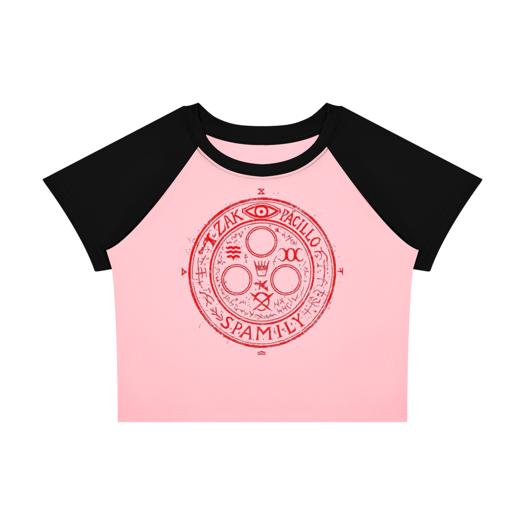 Halo Of The Spam Women's Baby Crop T-Shirt