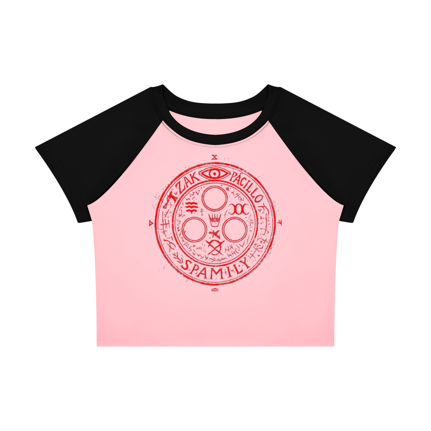 Halo Of The Spam Women's Baby Crop T-Shirt