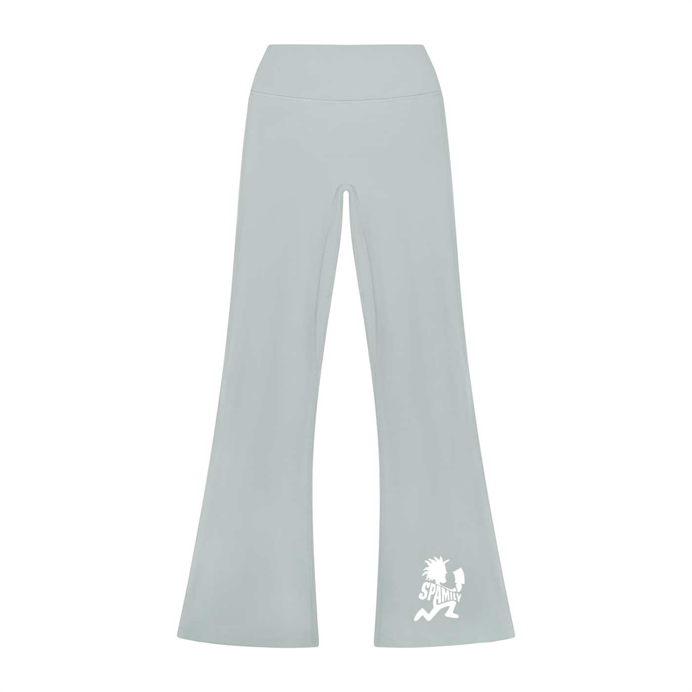 SPAM MAN Women’s High Rise Flared Leggings