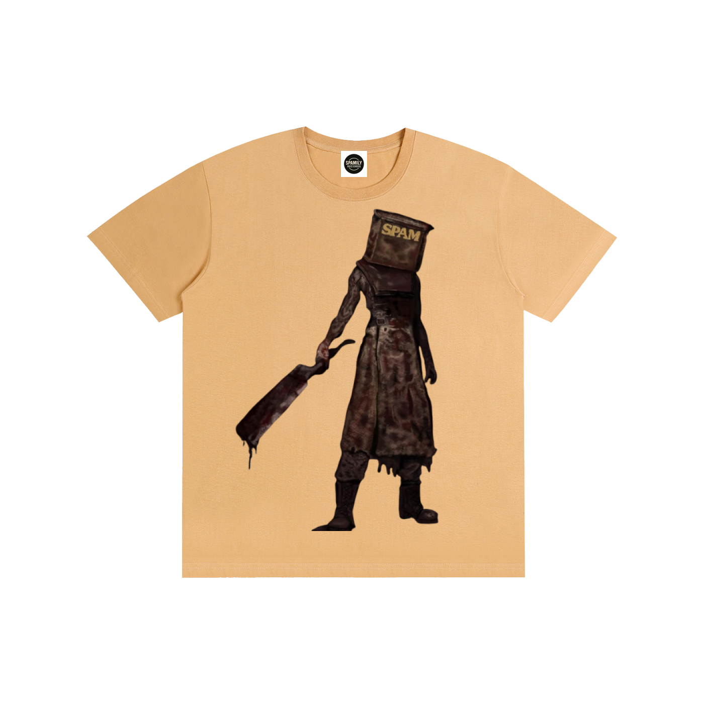 Spam Head (H1GHTY ARTWORK) Pure Cotton Unisex T-Shirt