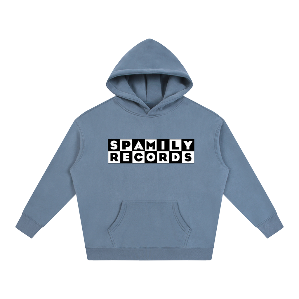 Spamily Network Oversized Fleeced Hoodie