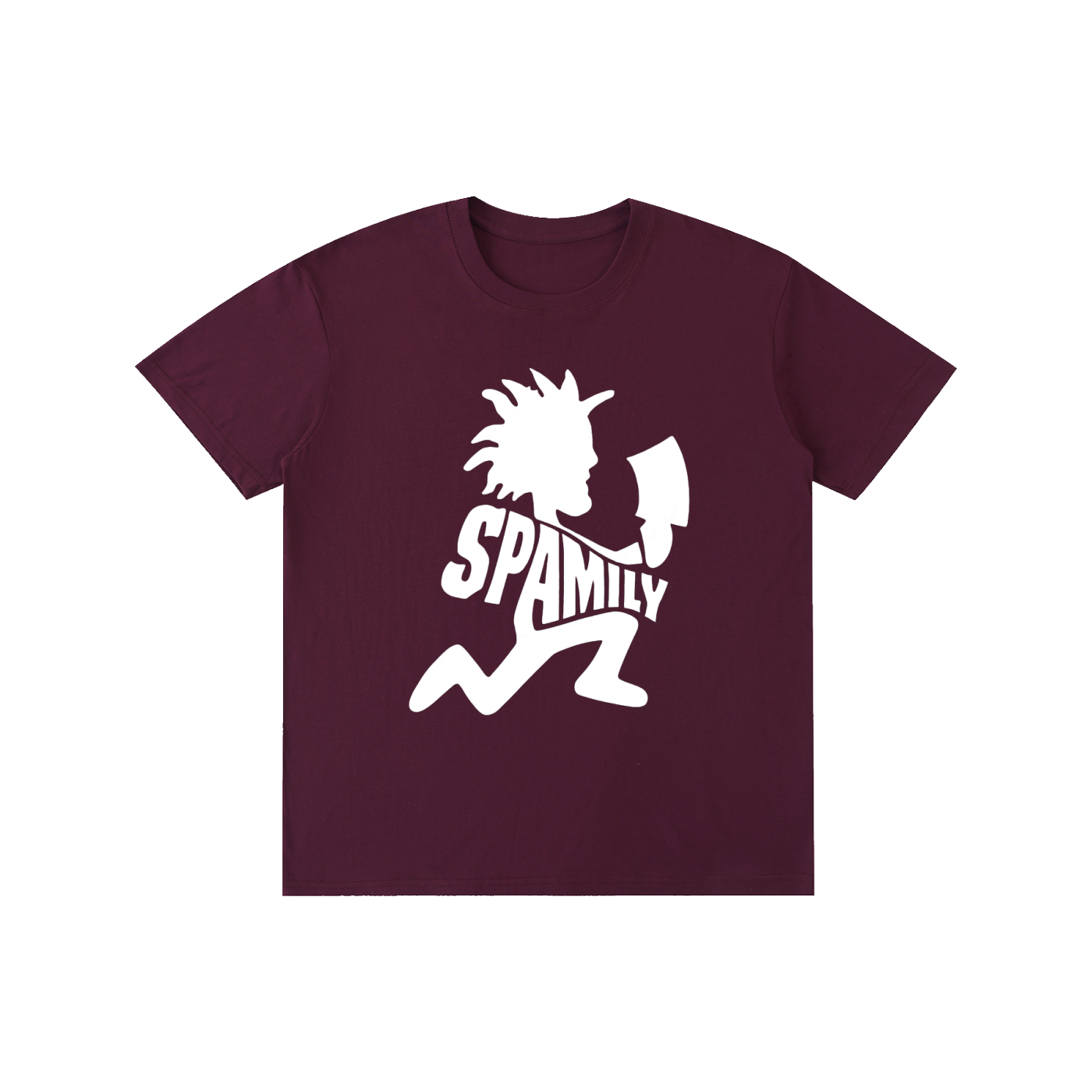 White Spam Man Pure Cotton Unisex T-Shirt