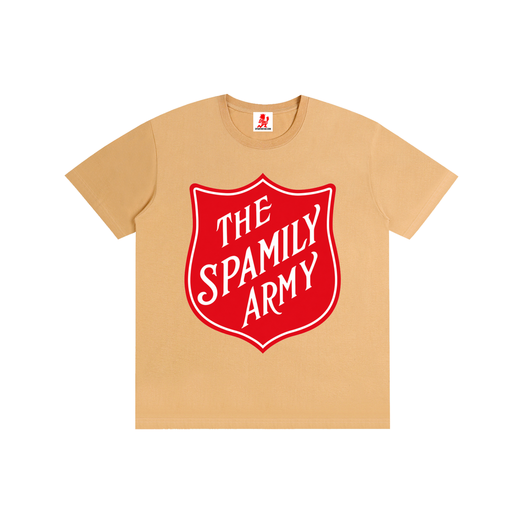 Spamily Army Pure Cotton Unisex T-Shirt