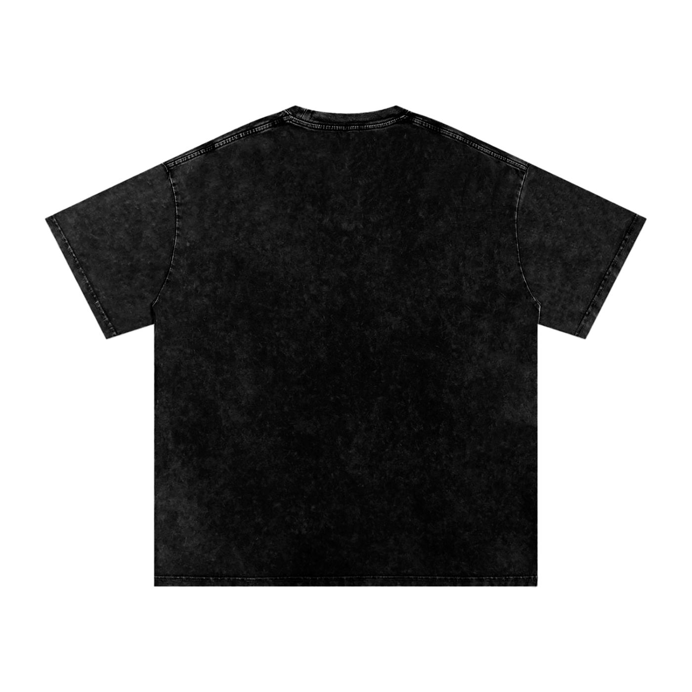 SLAUGHTAMVNE BLACK-EYED Snow Washed Oversized Cotton T-Shirt