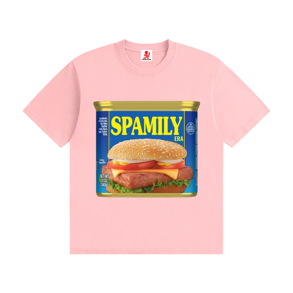 Spamily Can Unisex Seamless Cotton T-Shirt