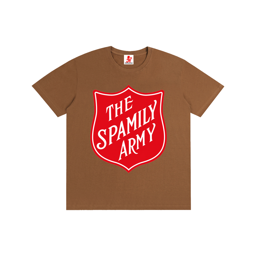 Spamily Army Pure Cotton Unisex T-Shirt