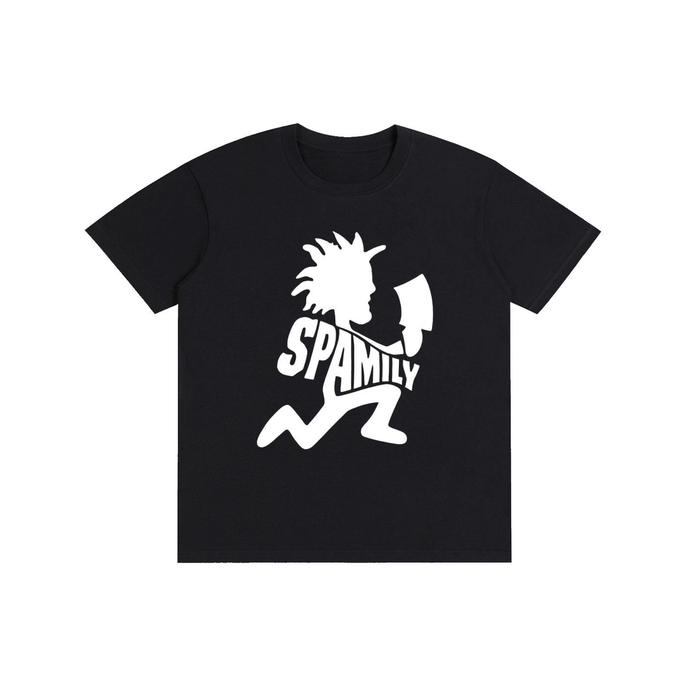 White Spam Man Pure Cotton Unisex T-Shirt