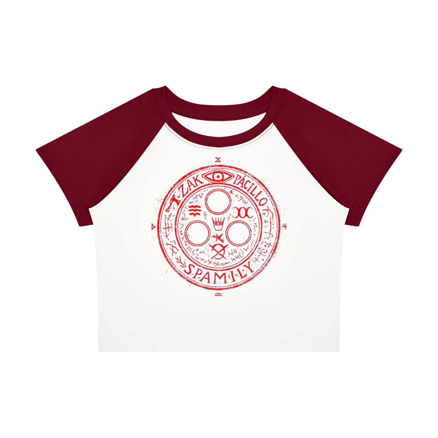 Halo Of The Spam Women's Baby Crop T-Shirt