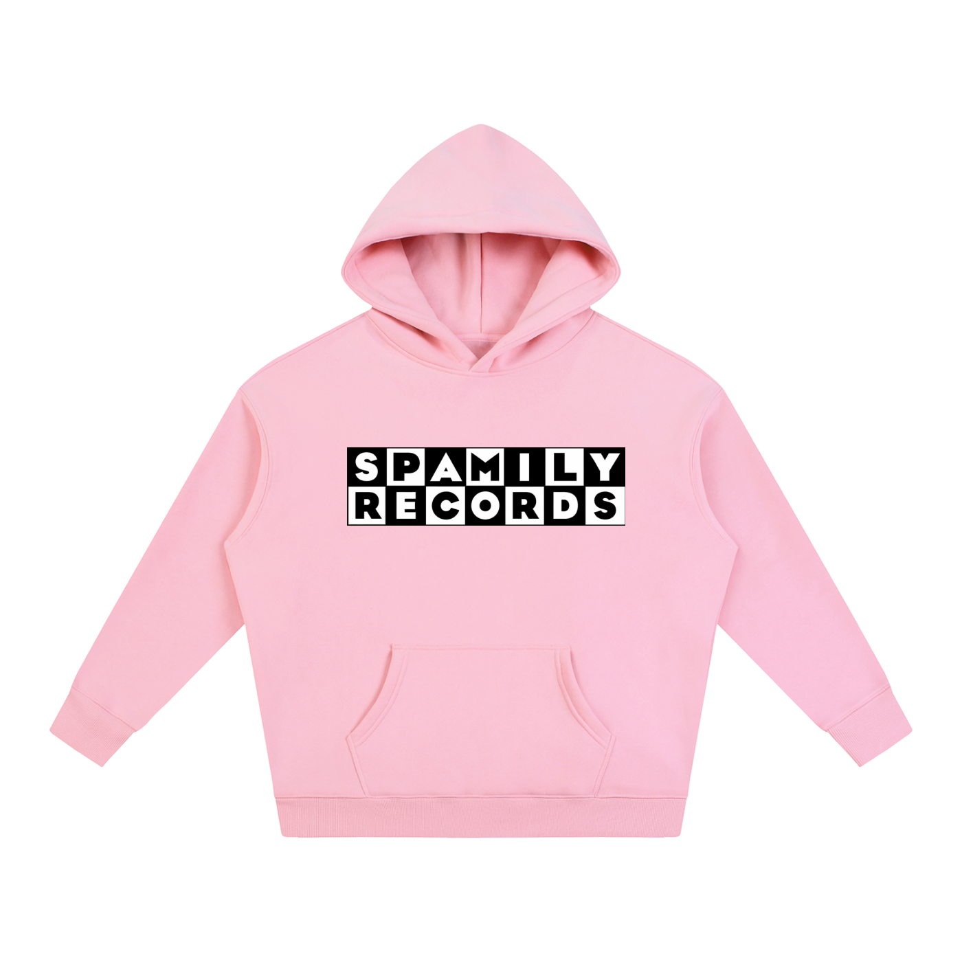 Spamily Network Oversized Fleeced Hoodie