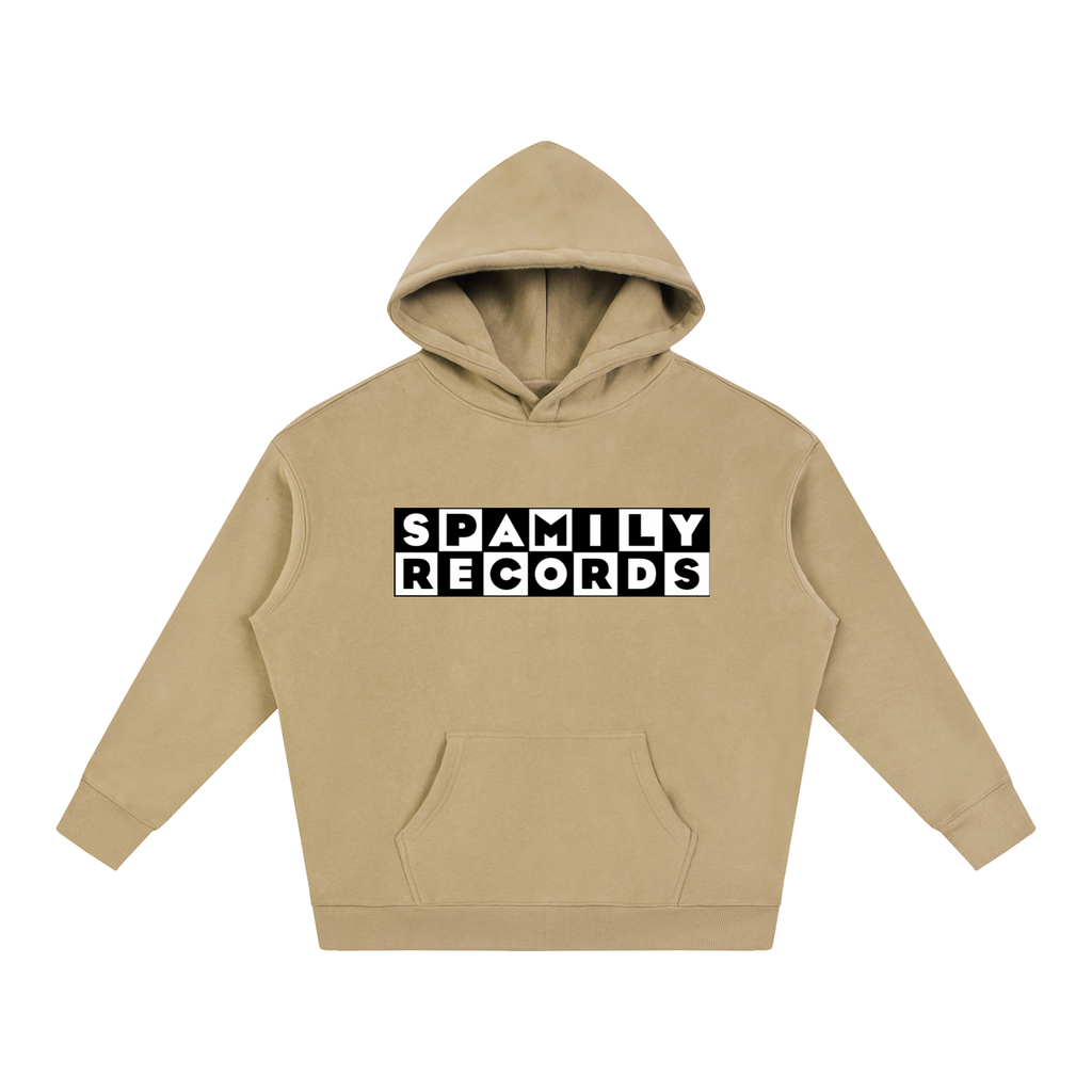 Spamily Network Oversized Fleeced Hoodie