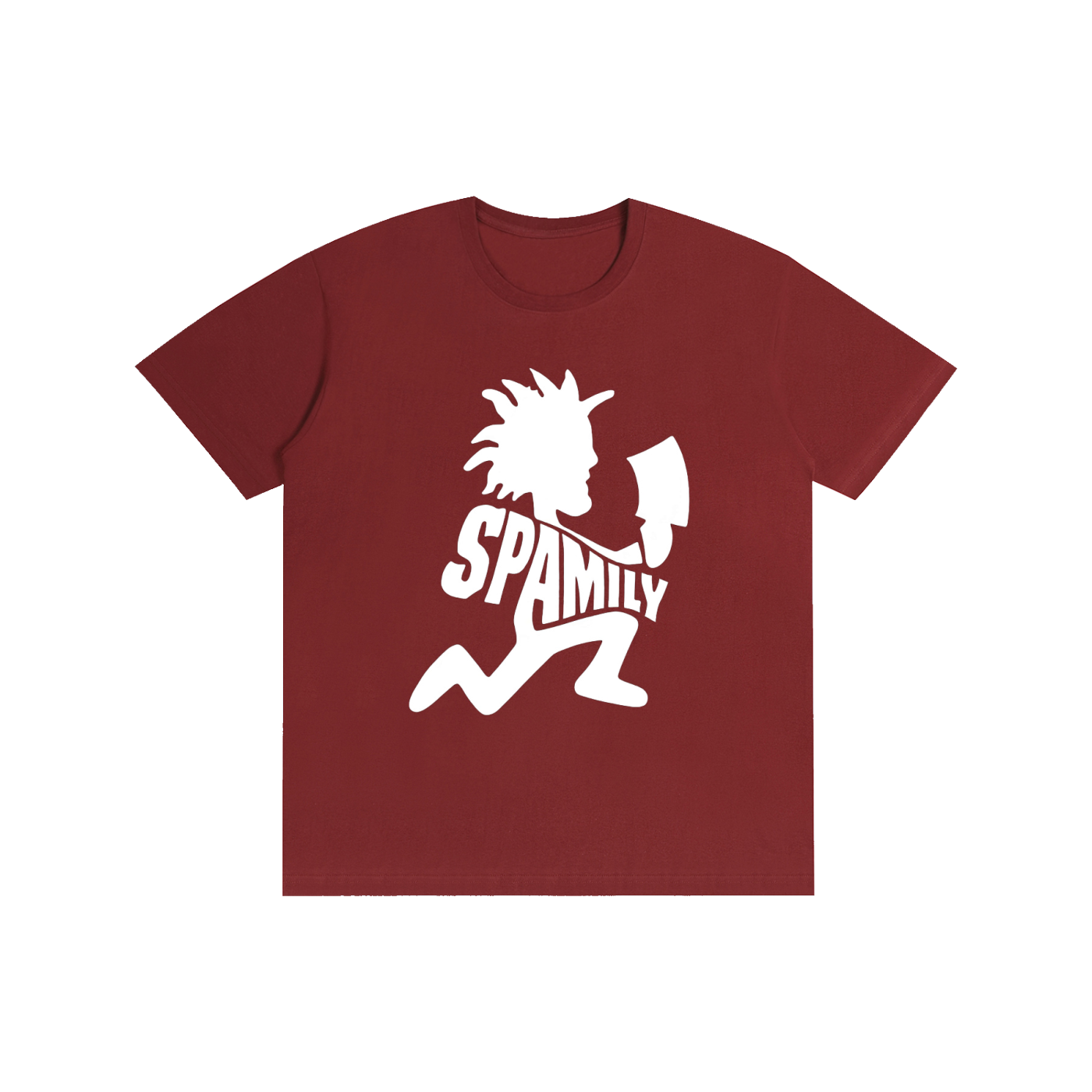 White Spam Man Pure Cotton Unisex T-Shirt