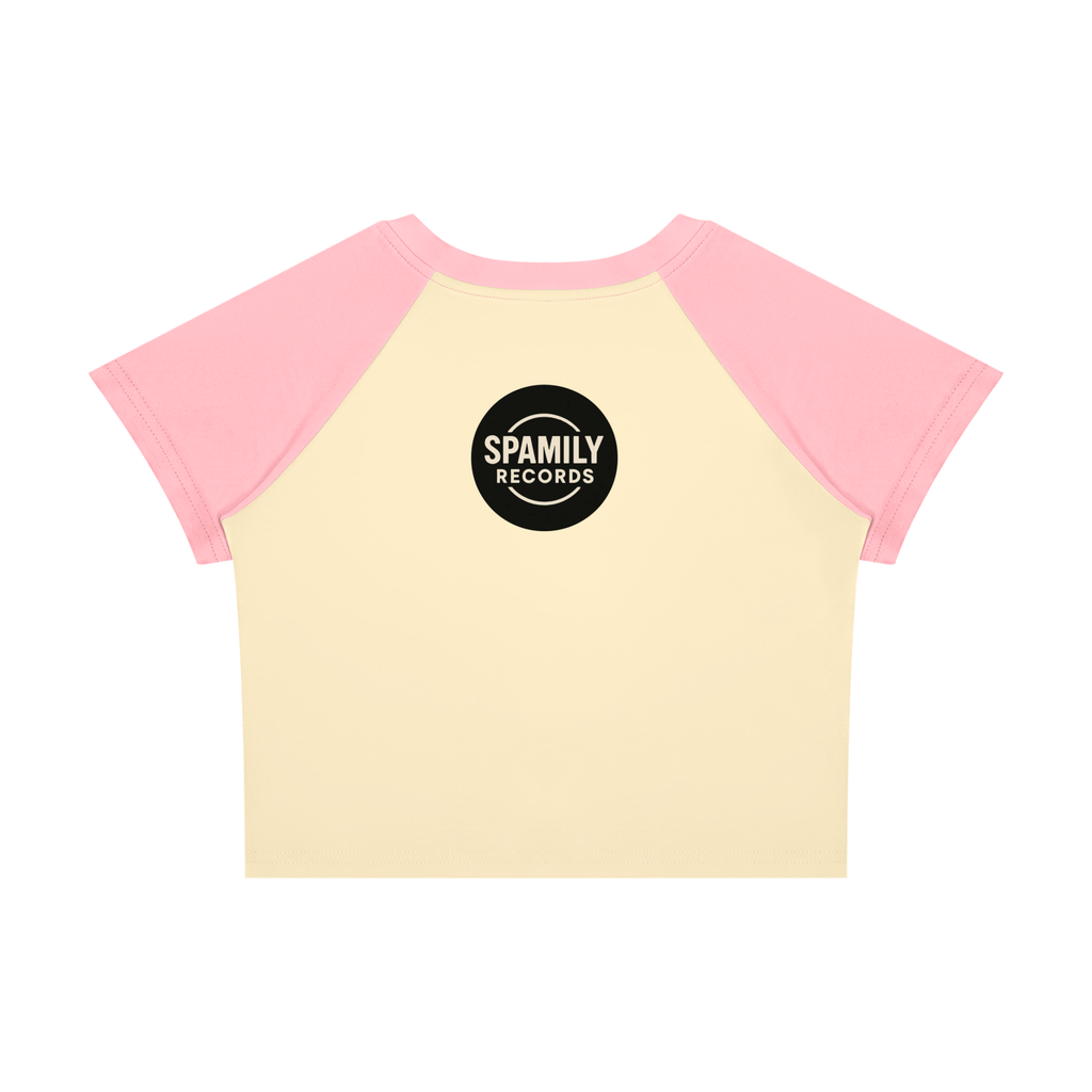 SHROOM SKULL (H1GHTY ARTWORK)  Color Block Baby T-Shirt