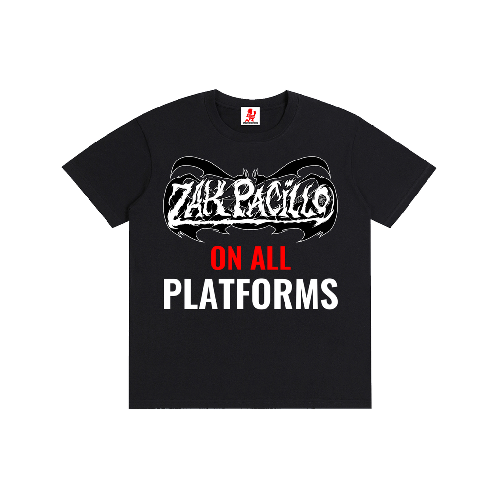 ZP ON ALL PLATFORMS Pure Cotton Unisex T-Shirt