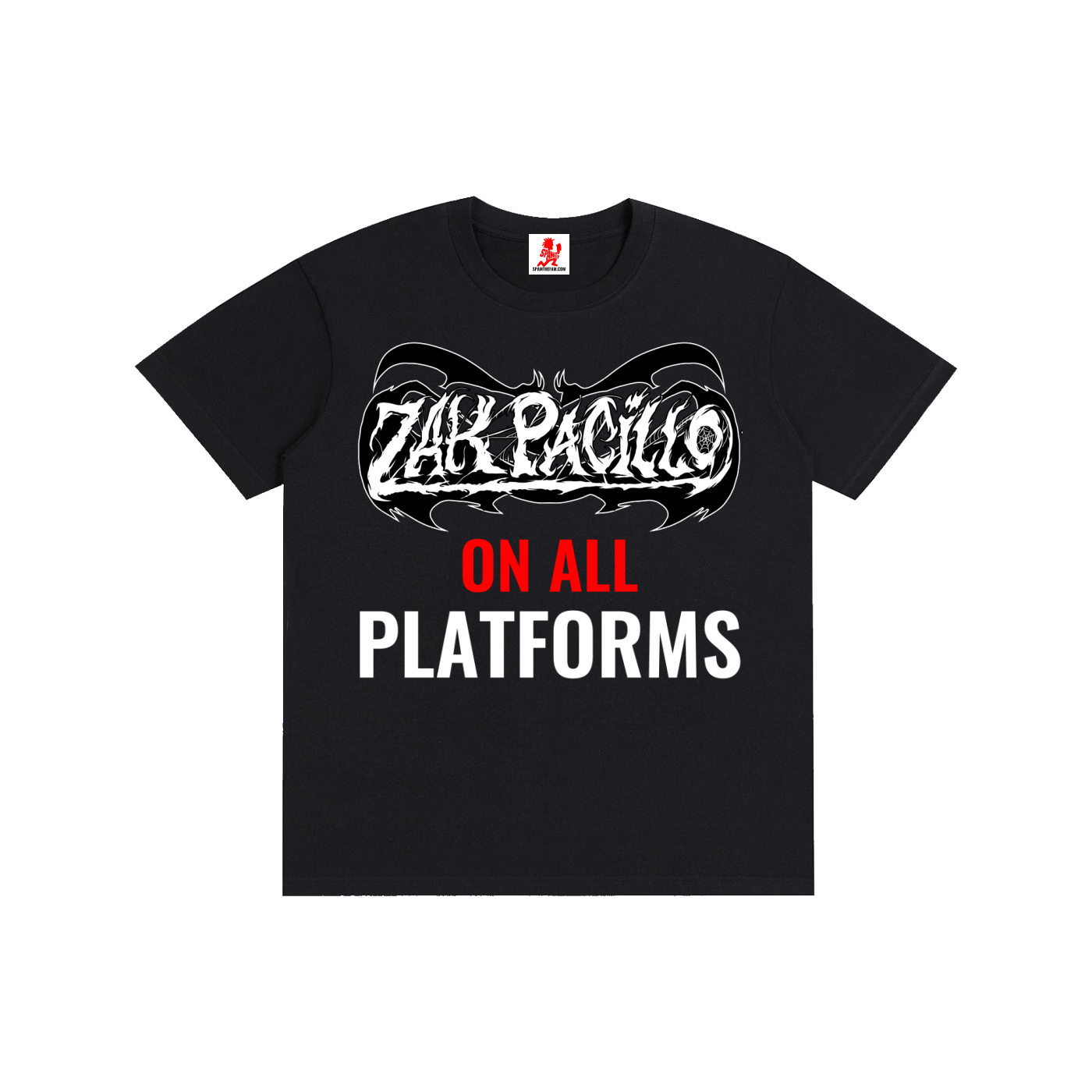 ZP ON ALL PLATFORMS Pure Cotton Unisex T-Shirt
